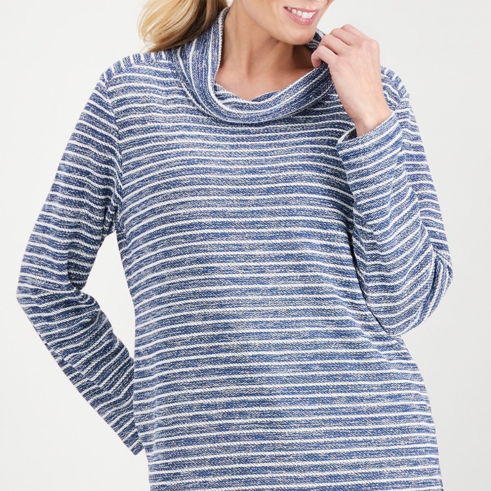 Karen Scott Cowl Neck Top NWT Sz XXL